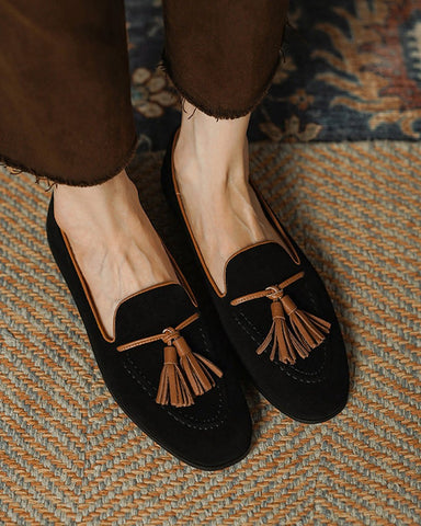 Tassel Retro Elegant Stylish Comfort Loafers