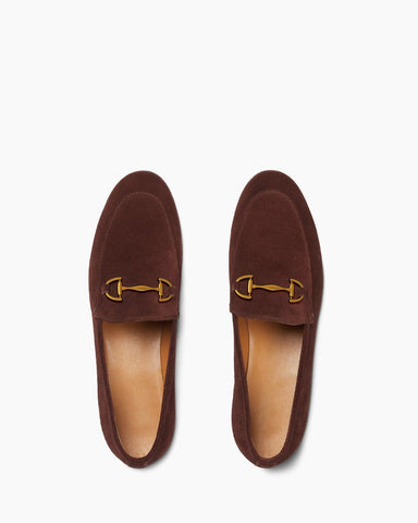 Alina Urban Elegance Suede Flat Loafers