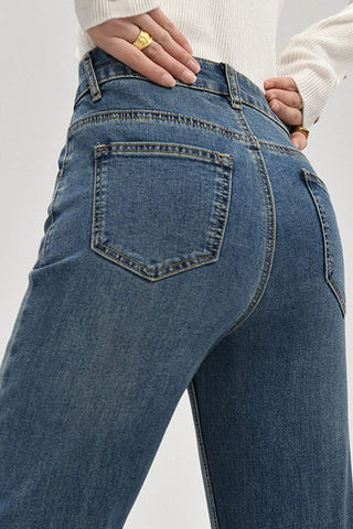 Sleek Silhouette Vintage micro-flare jeans