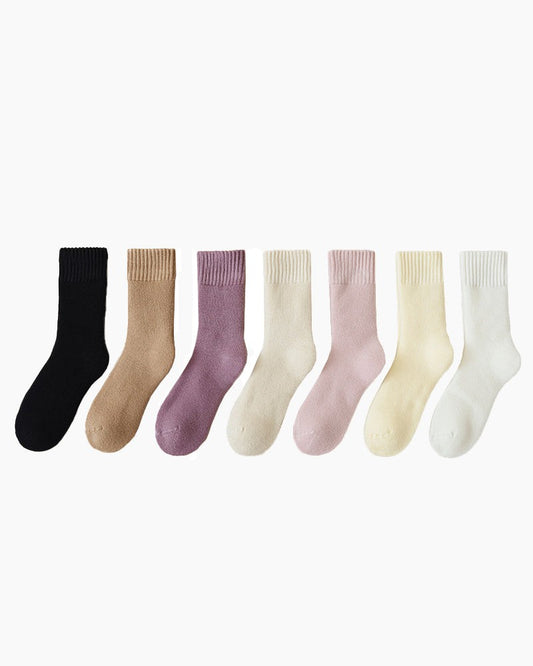 Women's Multi-colored Cashmere Socks