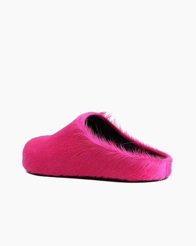 Designer Real Fur Slides Clogs Mules Flat Luxury Slippers