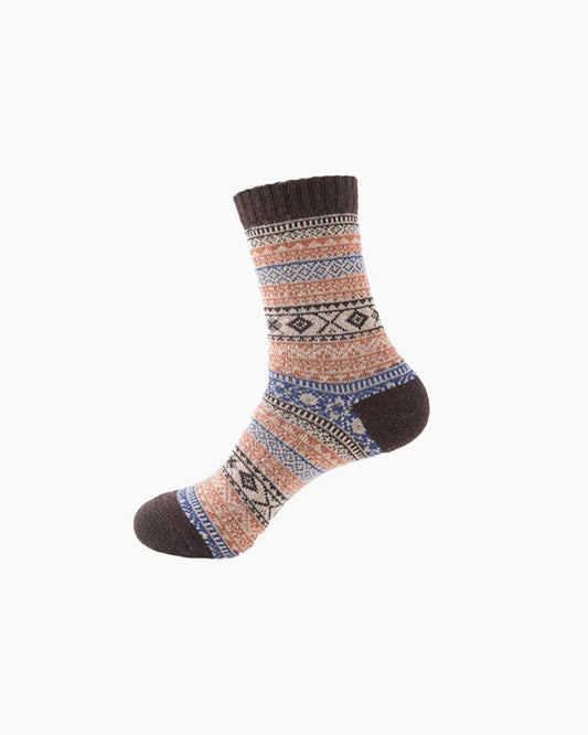 Retro Rabbit Wool Socks