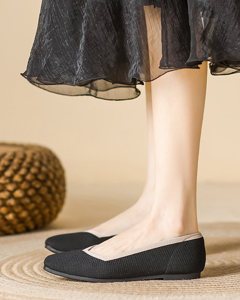 Fly-Knit-Black-ballet-flats