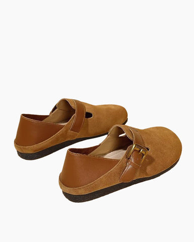 Round Toe Soft Sole Flat Birkenstocks