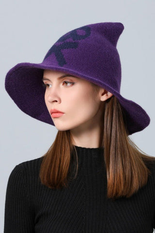 Halloween Skull-patterned Knitted Wool Hat