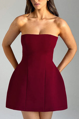 Simple Slim Sexy Sheath A Hem Dress