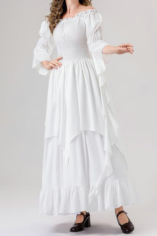 Halloween Victorian Dresses Peasant Gothic Fairy Dress