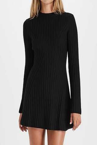 Elegant Comfort Simple sexy knit dress