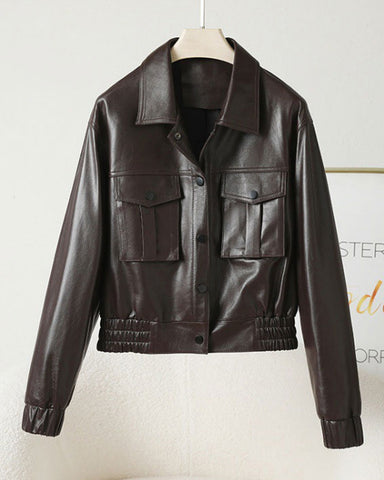 Top-grain Vegetable-tanned Sheepskin Jacket