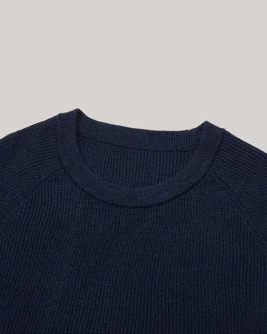 Men's 100% Merino Wool Fisherman Crew Sweater