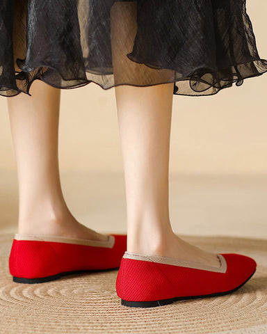 Fly-Knit-red-ballet-flats