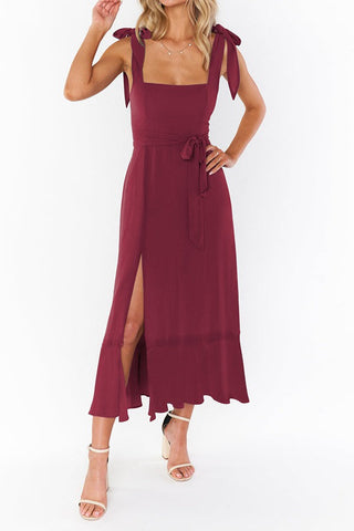 Temperament Commuter Split Dress