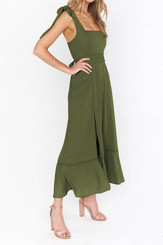 Temperament Commuter Split Dress