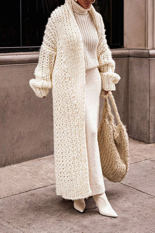 Stylish Warm Chunky Knit Cardigan