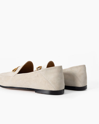 Alina Urban Elegance Suede Flat Loafers