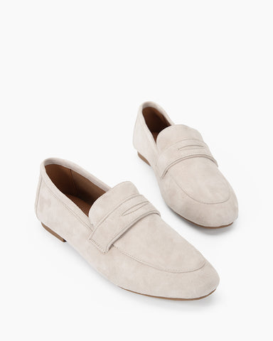 Ultimate Suede Premium Sheepskin Leather Loafers