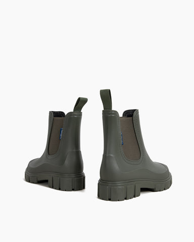 Eterna Mid-calf Waterproof Ankle Rain Boots