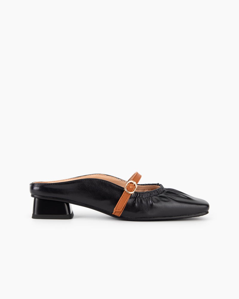 Genuine-Leather-Low-Heel-Toe-Mule-Sandals