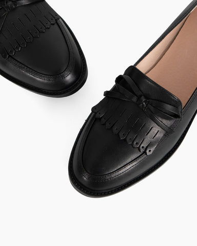 Tassel Casual Slip on Leather Loafers