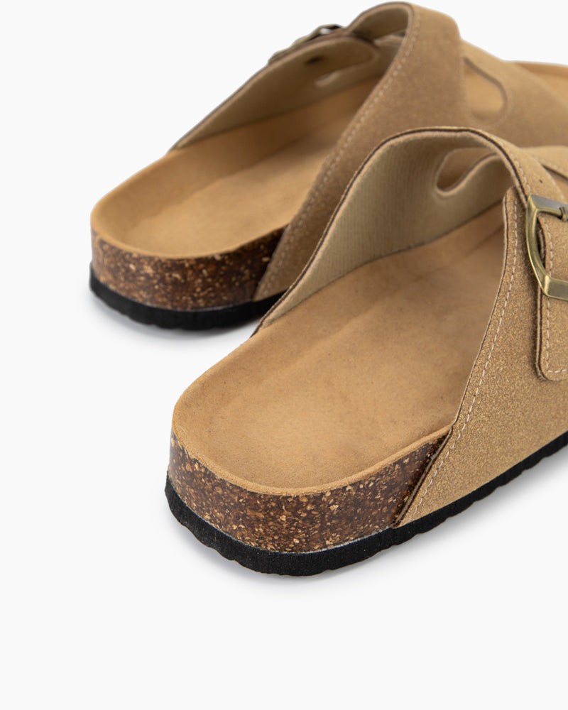 Cork-Nubuck-Leather-Non-slip-Flat