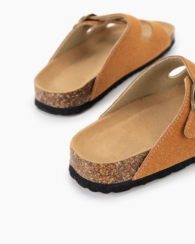 Cork-Nubuck-Leather-Non-slip-Flat