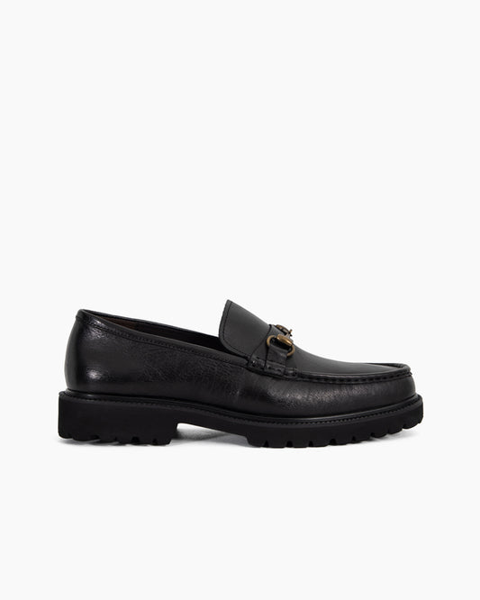 Men's Slip-on Leather Chunky Loafers