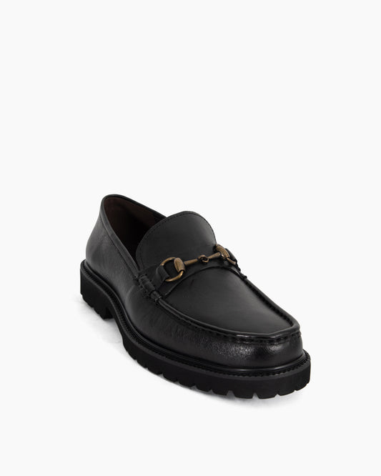 Men's Slip-on Leather Chunky Loafers