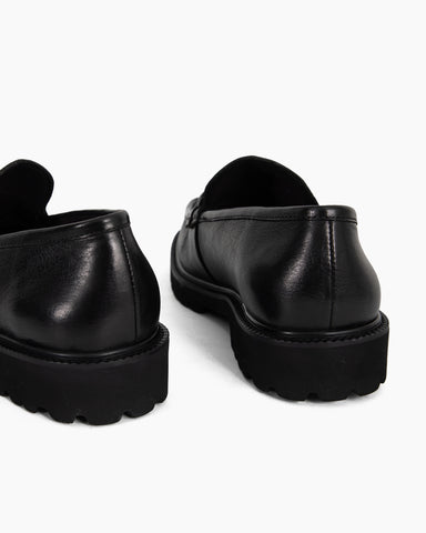 Men's Slip-on Leather Chunky Loafers