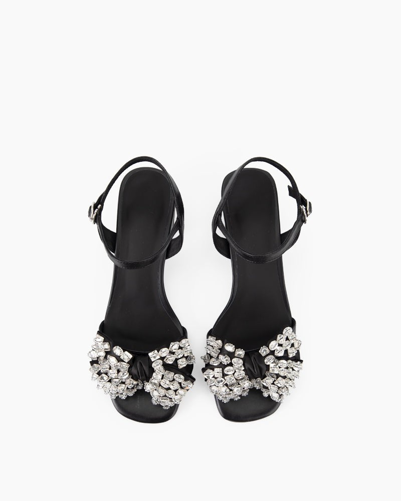 Rhinestone-Bow-Buckle-Mid-Heel-Sandals