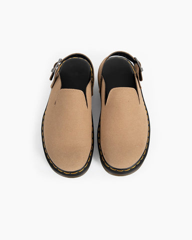 Suede Casual Slingback Platform Clogs Mules