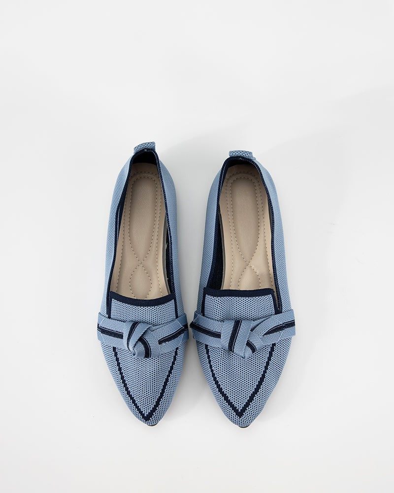 Pointed-Toe-Woven-Slip-on-Casual-Flat-Shoes