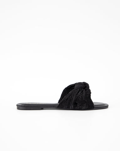 Sheepskin-One-Line-Bow-Flat-Sandals