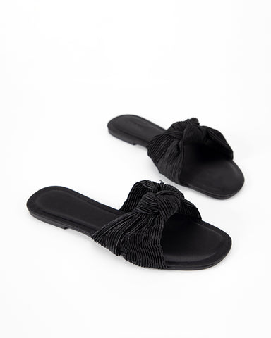 Sheepskin-One-Line-Bow-Flat-Sandals