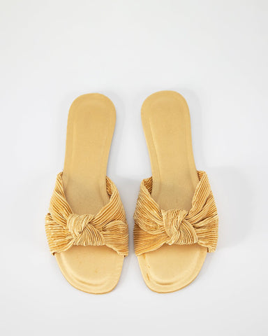 Sheepskin-One-Line-Bow-Flat-Sandals