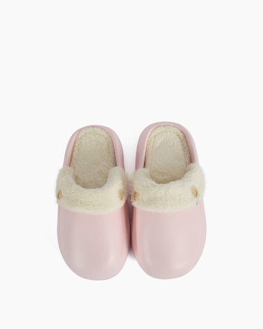 Removable Warm Waterproof and Non-slip Cotton Slippers