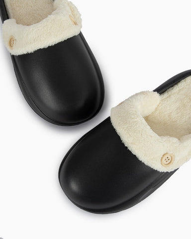 Removable Warm Waterproof and Non-slip Cotton Slippers