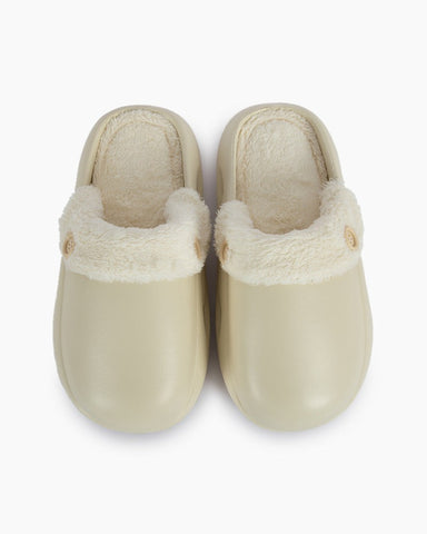 Removable Warm Waterproof and Non-slip Cotton Slippers