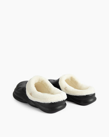 Winter Indoor Non-slip Warm Thick-soled Hole cotton Slippers