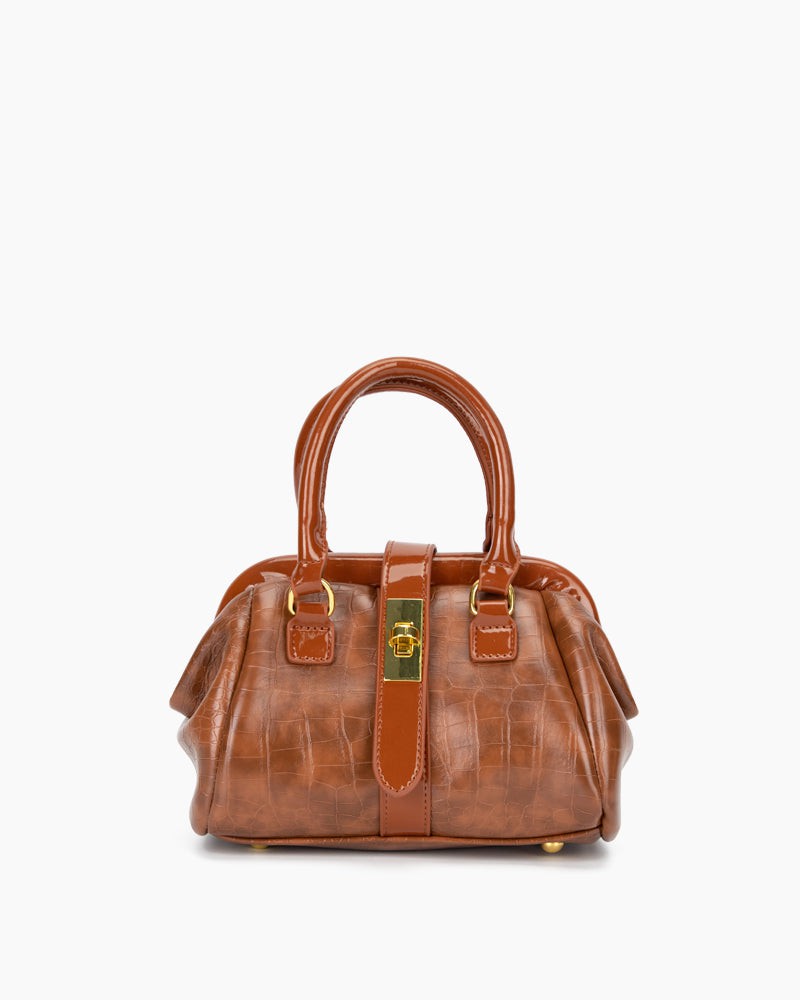 Stone Pattern Large Capacity Handbag