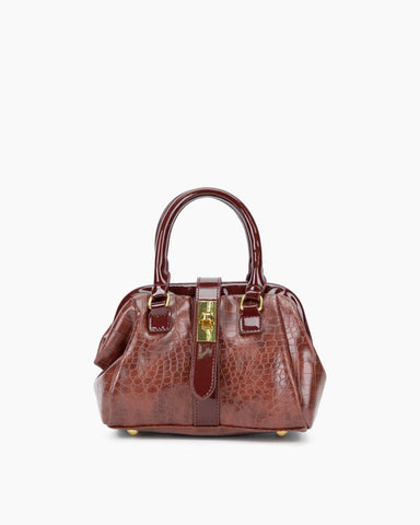 Stone Pattern Large Capacity Handbag