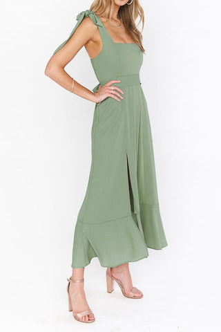 Temperament Commuter Split Dress