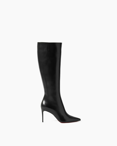 Red Sole Stiletto Knee-high Heels Boots