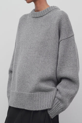 Casual Crew Neck Thicken Wool Sweater