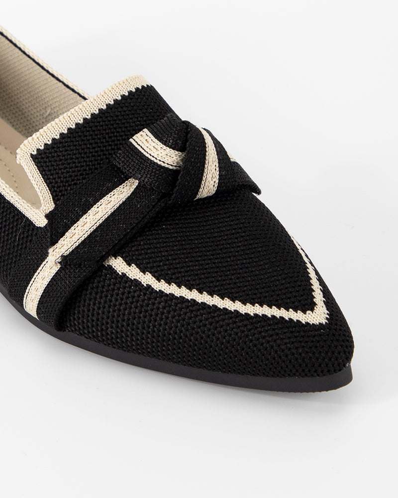 Pointed-Toe-Woven-Slip-on-Casual-Flat-Shoes