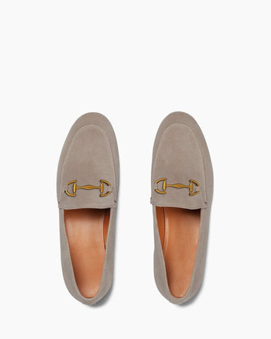 Alina Urban Elegance Suede Flat Loafers