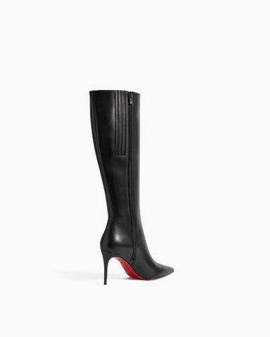 Red Sole Stiletto Knee-high Heels Boots