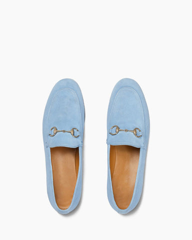 Alaia Urban Elegance Suede Flat Loafers