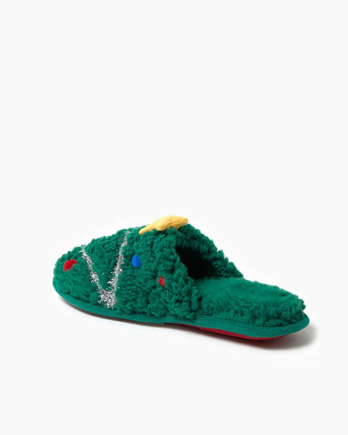 [Pre-Order] Christmas Holiday Fuzzy Scuff Slipper