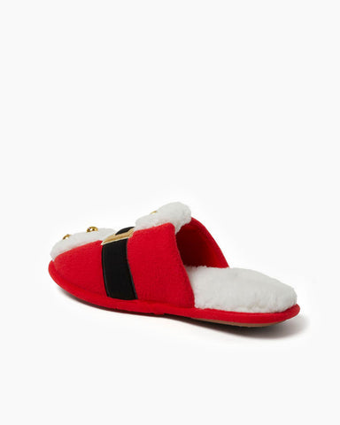 [Pre-Order] Christmas Holiday Fuzzy Scuff Slipper