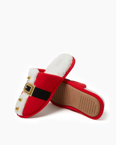 [Pre-Order] Christmas Holiday Fuzzy Scuff Slipper